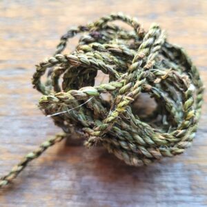 Ball of nettle string
